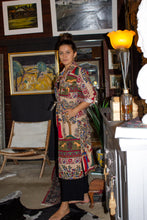 Load image into Gallery viewer, Egyptian Beige Pattern Long Shirt Dress
